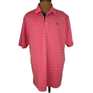 Peter Millar Summer Comfort Golf Polo Shirt Mens Size XL Cedarbrook Country Club